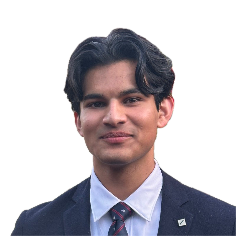 A photo of Shaunak smiling.